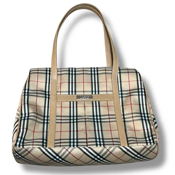 ⭐︎Vintage Burberrys OF LONDON BLUE LABEL Burberry | Bags | Vintage Burberrys Of London Blue Label
